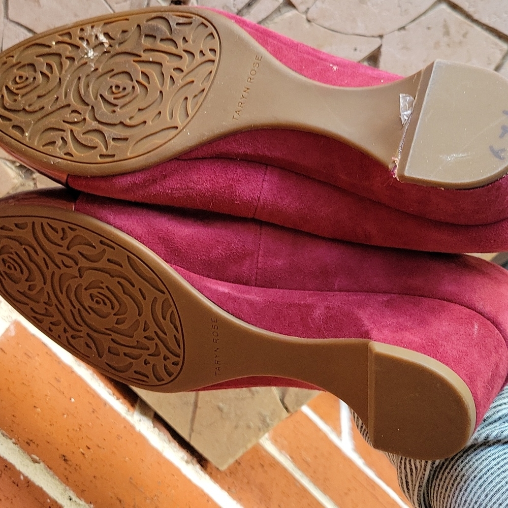 Taryn Rose Babe Flats Metallic Detail 7 - Picture 5 of 5